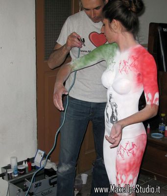 bodypainting fotografia europea