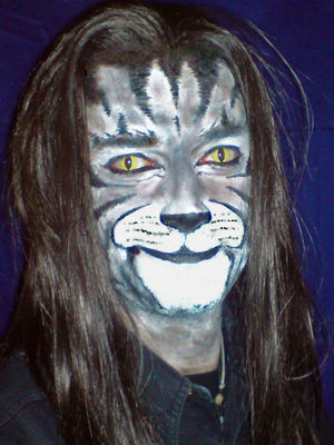 Foto Facepainting Cat MakeUp Tutorial