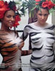 body painting milano fashion week 2011