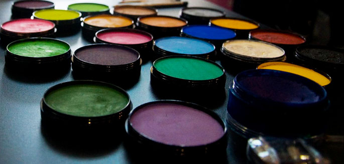 Couleurs pour Bodypaint