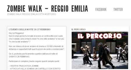 Titolo Zombie Walk Reggio E.